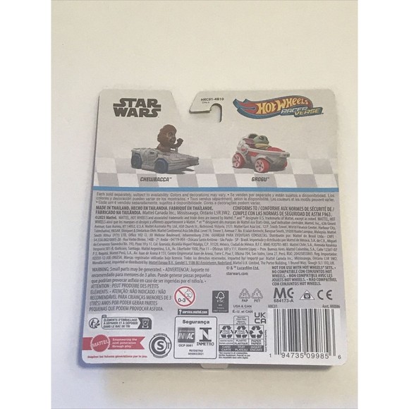 NIB Hot Wheels Racer Verse Star Wars Chewbacca Car Diecast 1:64 Scale - Picture 4 of 5